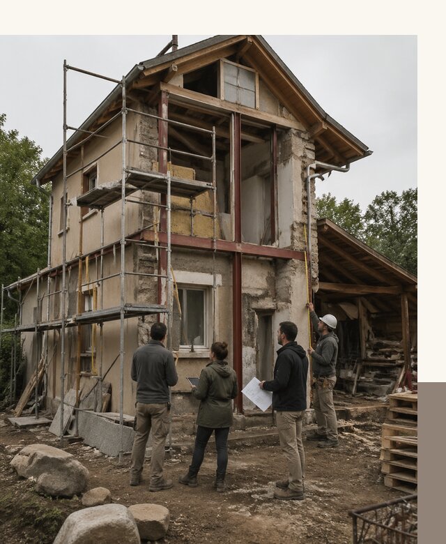 Реконструкция загородного дома под ключ в Армавире от бюро